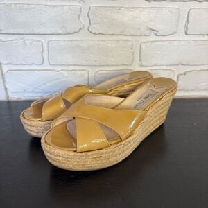 Jimmy Choo Espadrille Wedge Sandal Women's Size 40 / 9